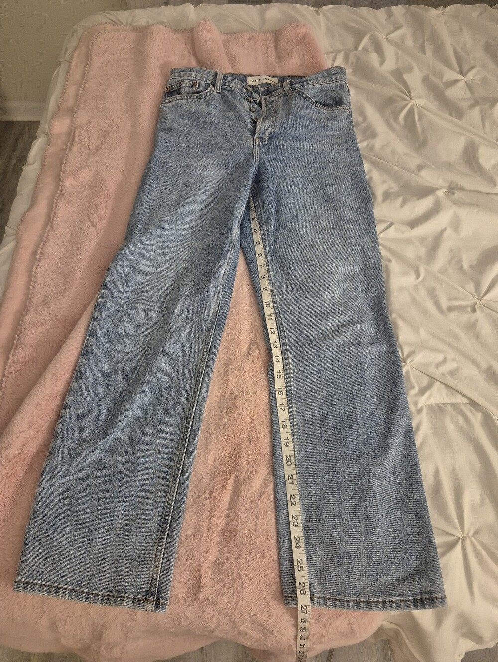 Denim Forum | Arlo Light Blue Straight-Leg
